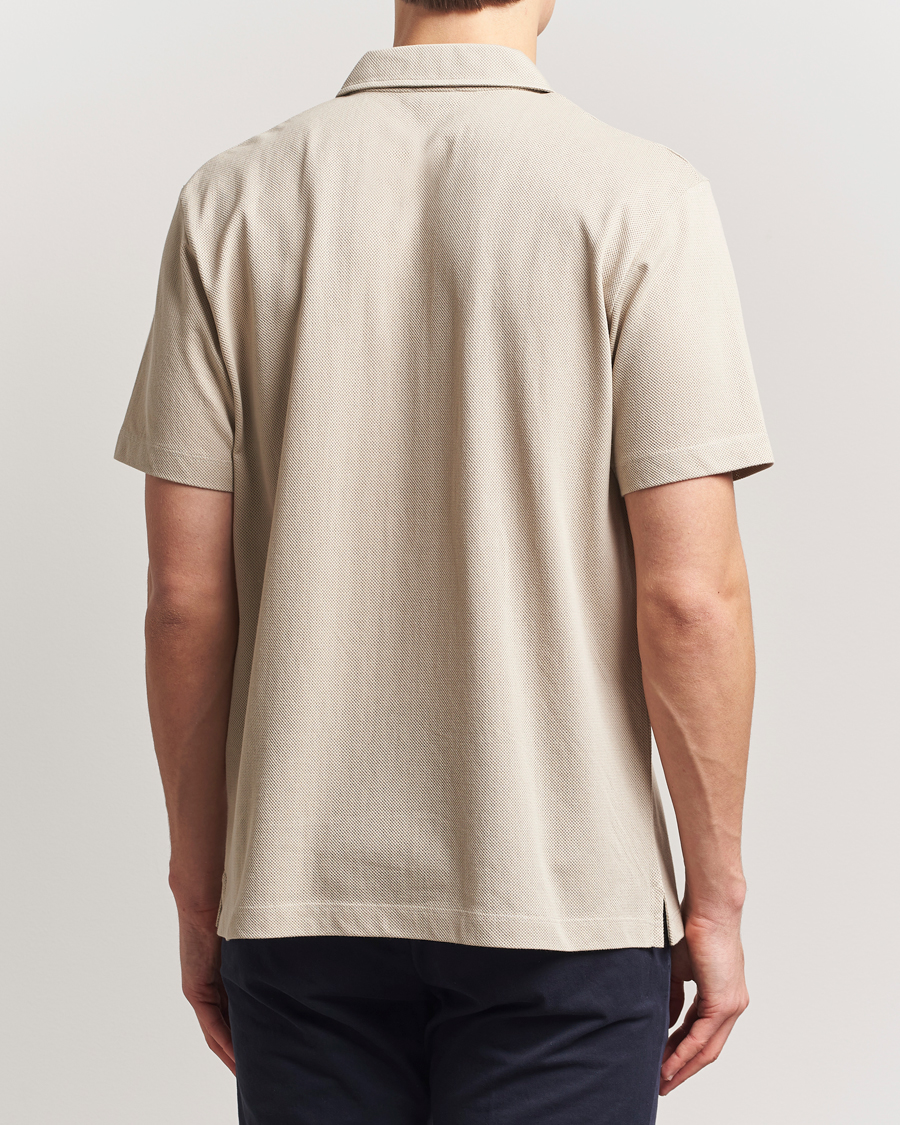 Hombres | Camisas | Sunspel | Riviera Resort Shirt Ash Grey