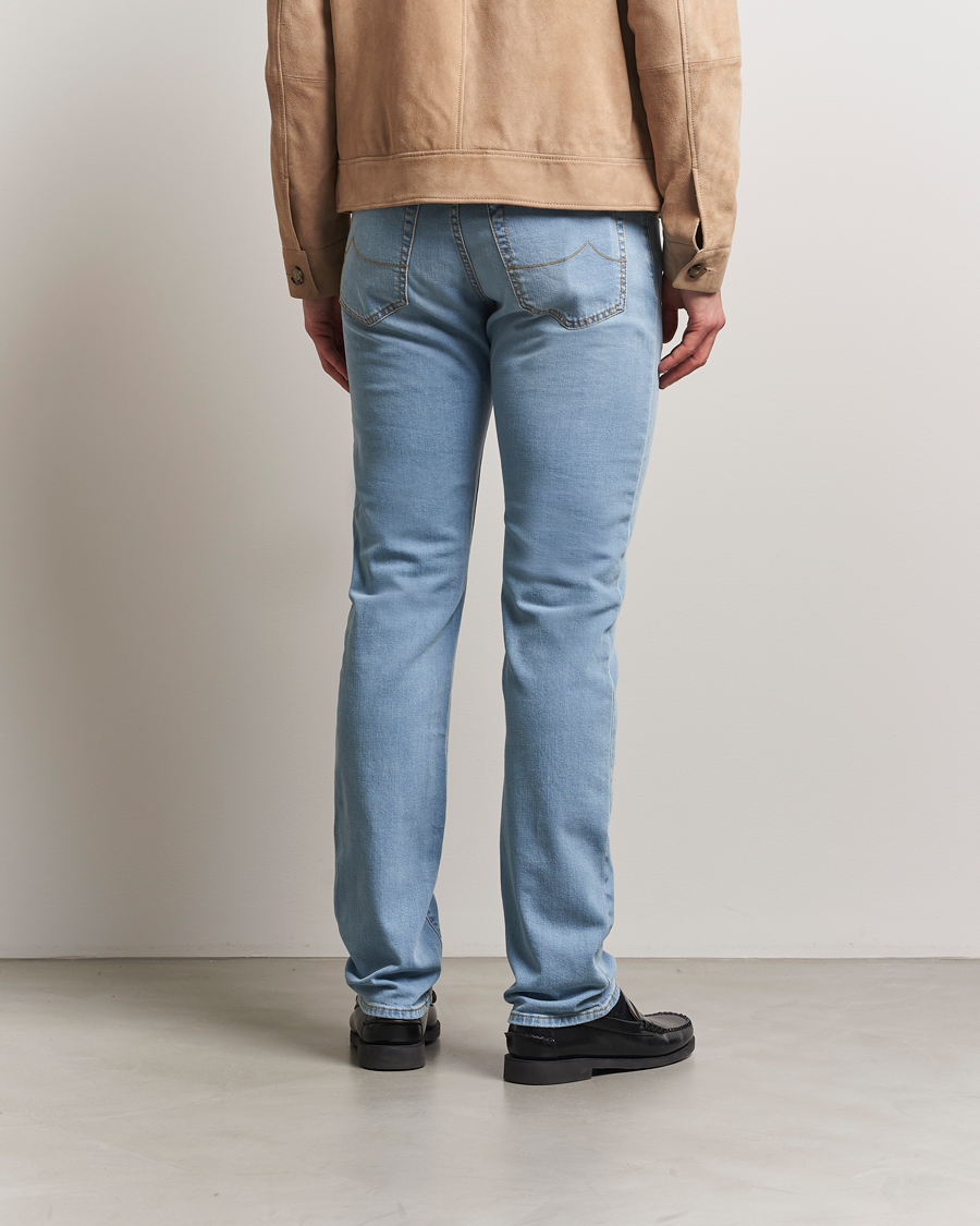 Hombres | Vaqueros | Jacob Cohën | Bard Slim Fit Stretch Jeans Light Blue