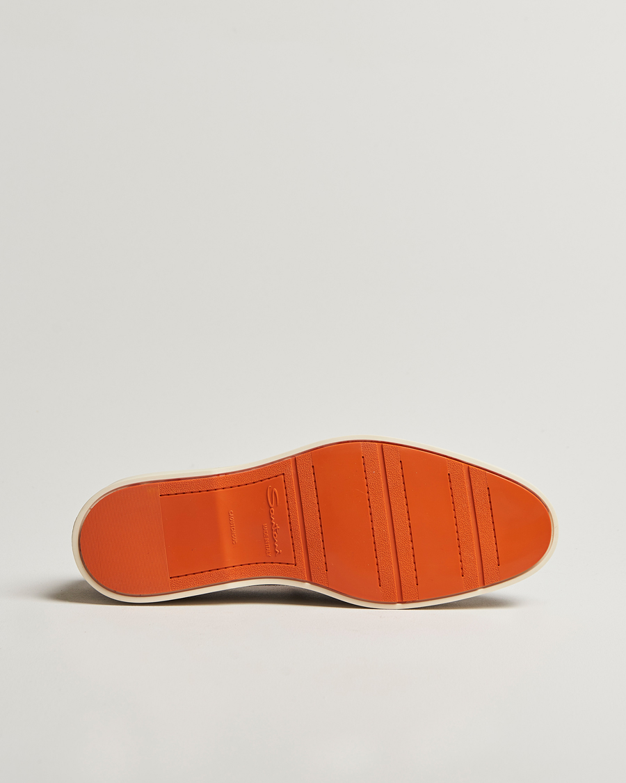 Hombres | Santoni Detroit Loafers Brown Suede | Santoni | Detroit Loafers Brown Suede