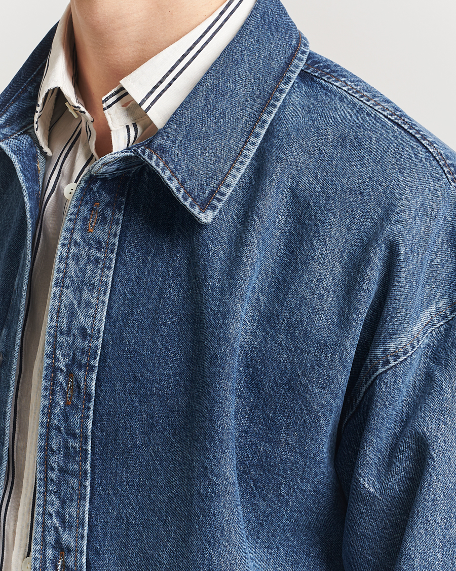 Hombres | Camisas | FRAME | Relaxed Heavy Denim Shirt Dreams