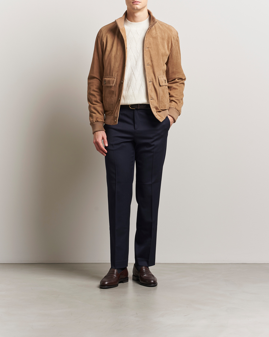 Hombres | Abrigos y chaquetas | Valstar | Valstarino Suede Jacket Arachide