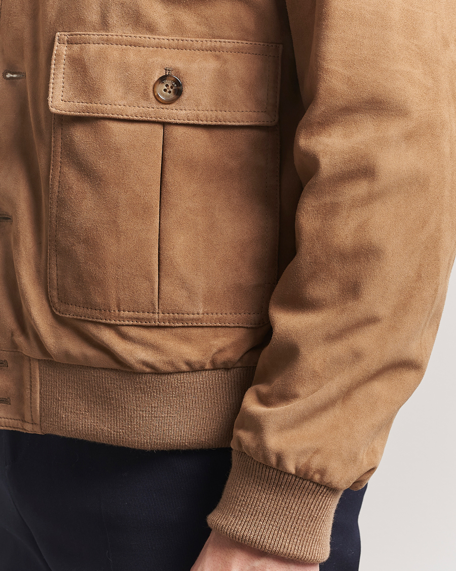 Hombres | Abrigos y chaquetas | Valstar | Valstarino Suede Jacket Arachide