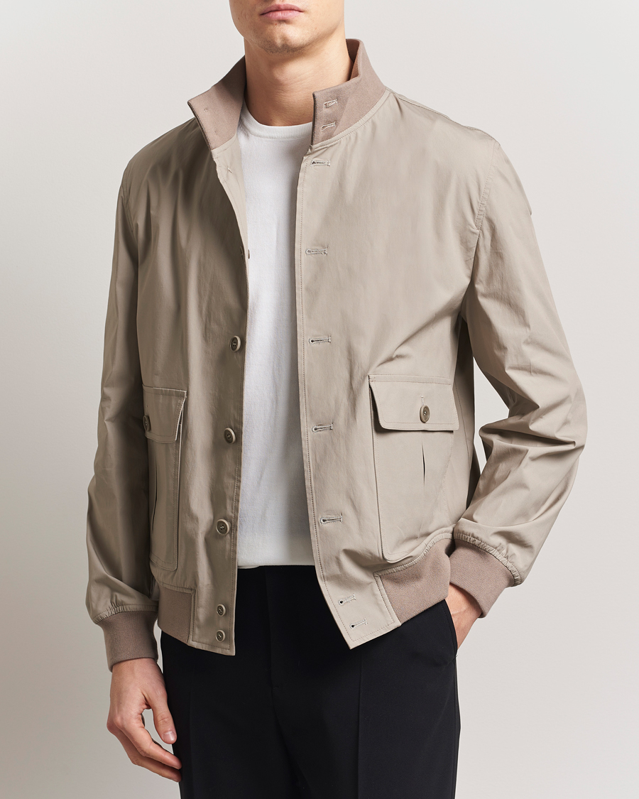 Hombres | Abrigos y chaquetas | Valstar | Valstarino Lightweight Cotton Jacket Desert
