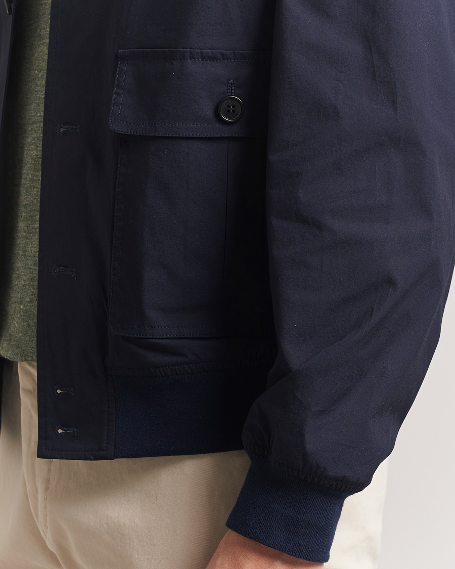 Hombres | Abrigos y chaquetas | Valstar | Valstarino Lightweight Cotton Jacket Navy