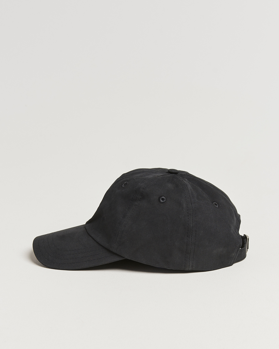 Hombres | Drake's Flower Embroidered Cap Black | Drake's | Flower Embroidered Cap Black