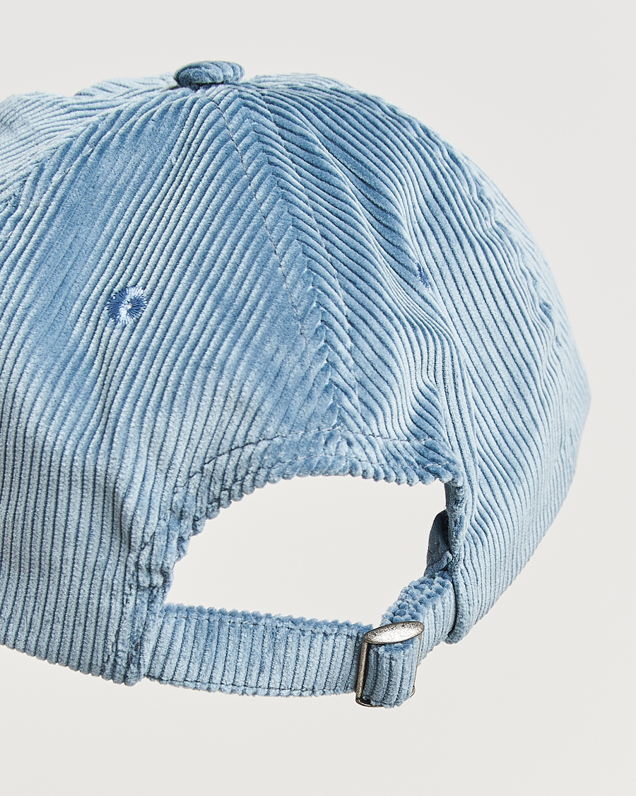 Hombres | Drake's Drake´s Tree Baseball Cap Cornflower Blue | Drake's | Drake´s Tree Baseball Cap Cornflower Blue