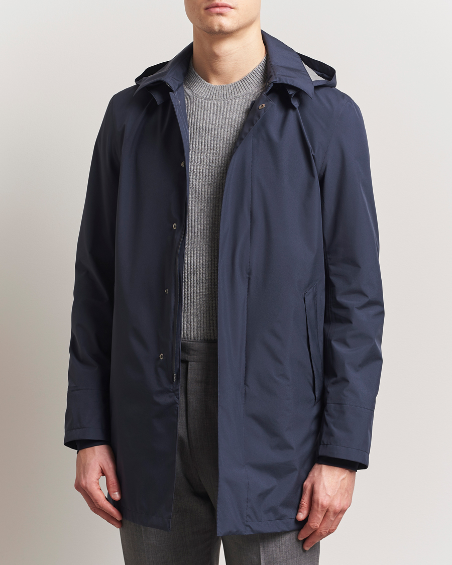 Hombres | Abrigos y chaquetas | Herno | Gore-Tex Coat Navy
