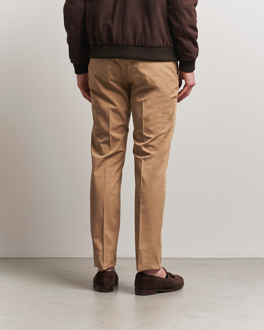 Hombres | Pantalones | Incotex | Slim Fit Comfort Chinos Beige