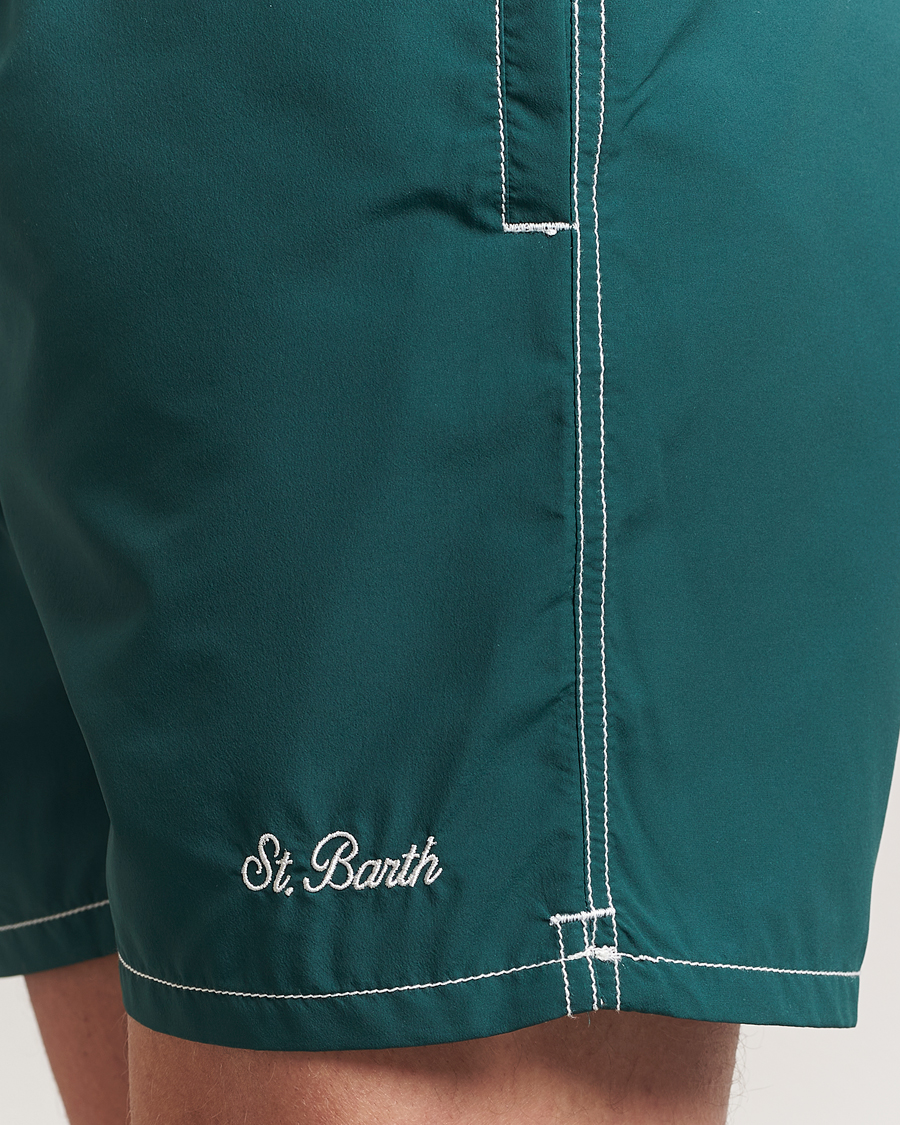 Hombres | Bañadores | MC2 Saint Barth | Nylon Swim Shorts British Green