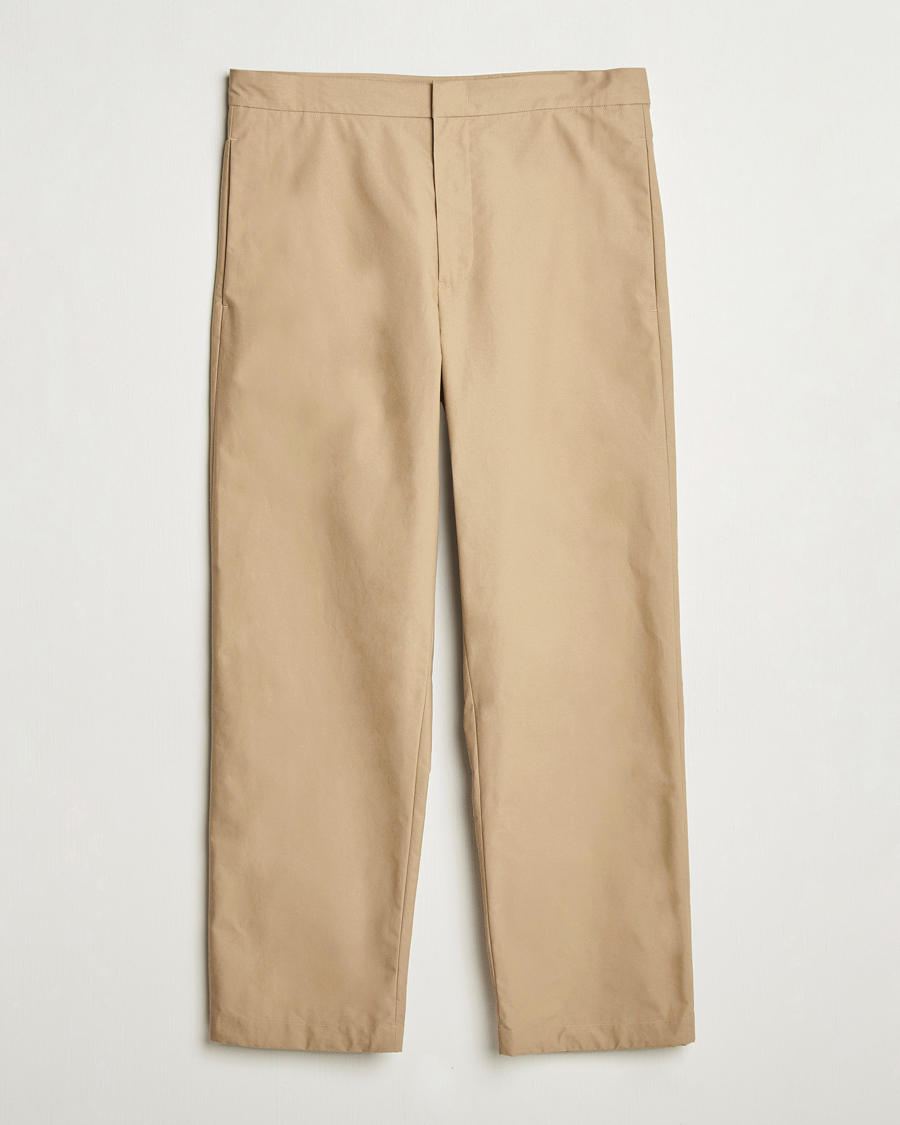 Hombres | Pantalones | Jil Sander | Organic Cotton Trousers Khaki