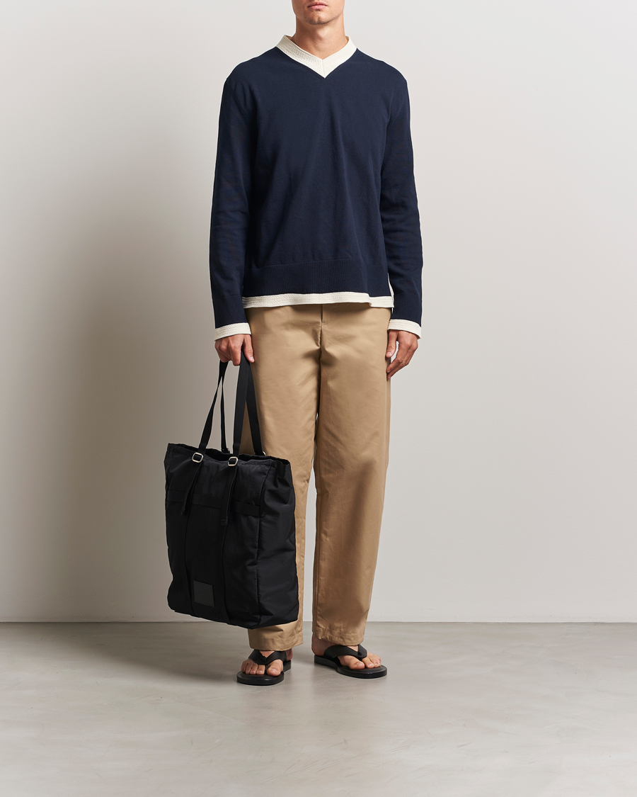 Hombres | Pantalones | Jil Sander | Organic Cotton Trousers Khaki