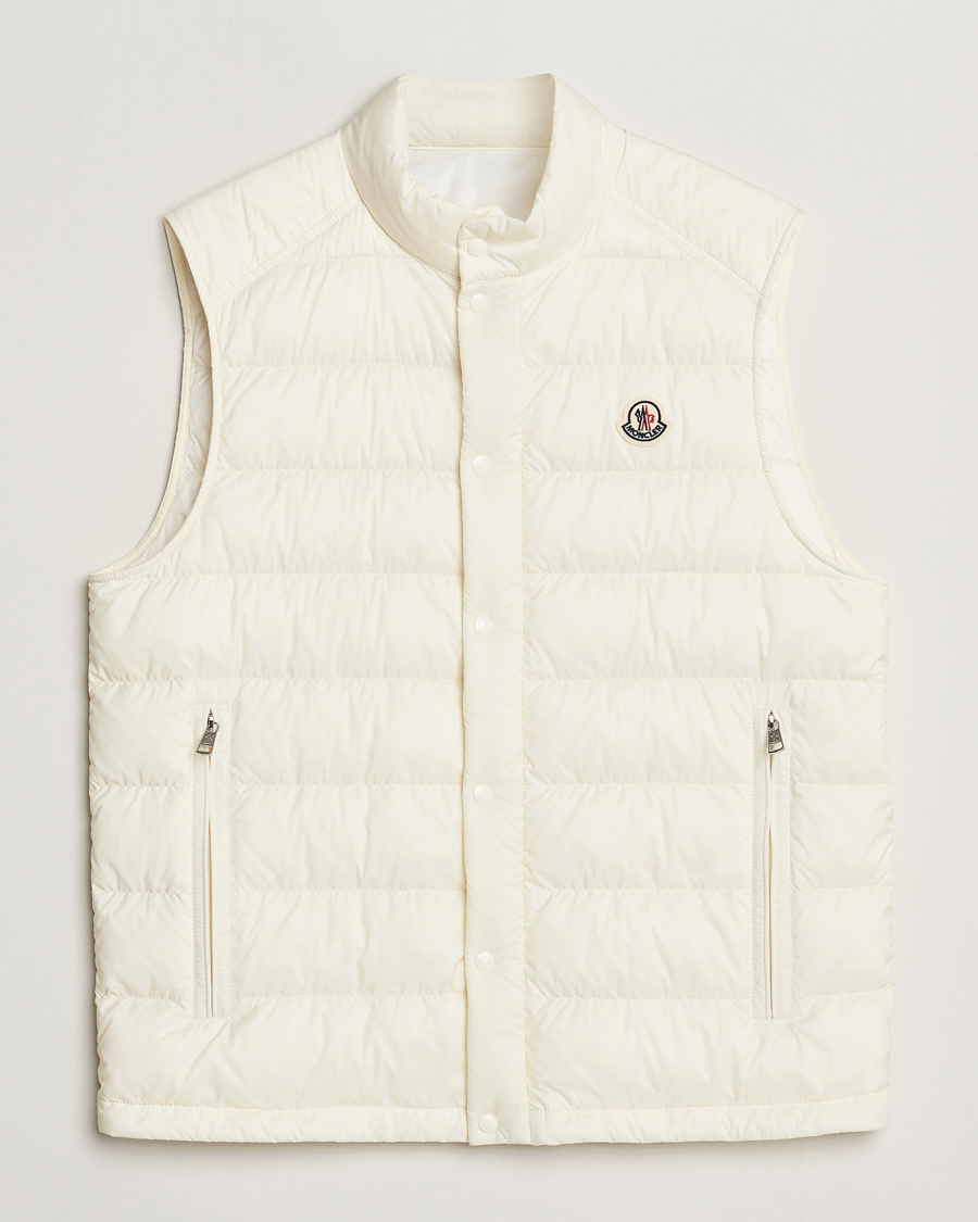 Hombres | Abrigos y chaquetas | Moncler | Barthe Vest White