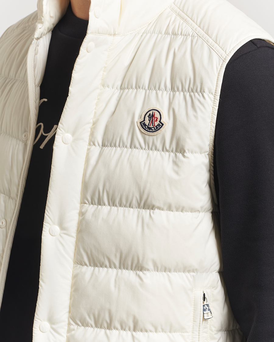 Hombres | Abrigos y chaquetas | Moncler | Barthe Vest White