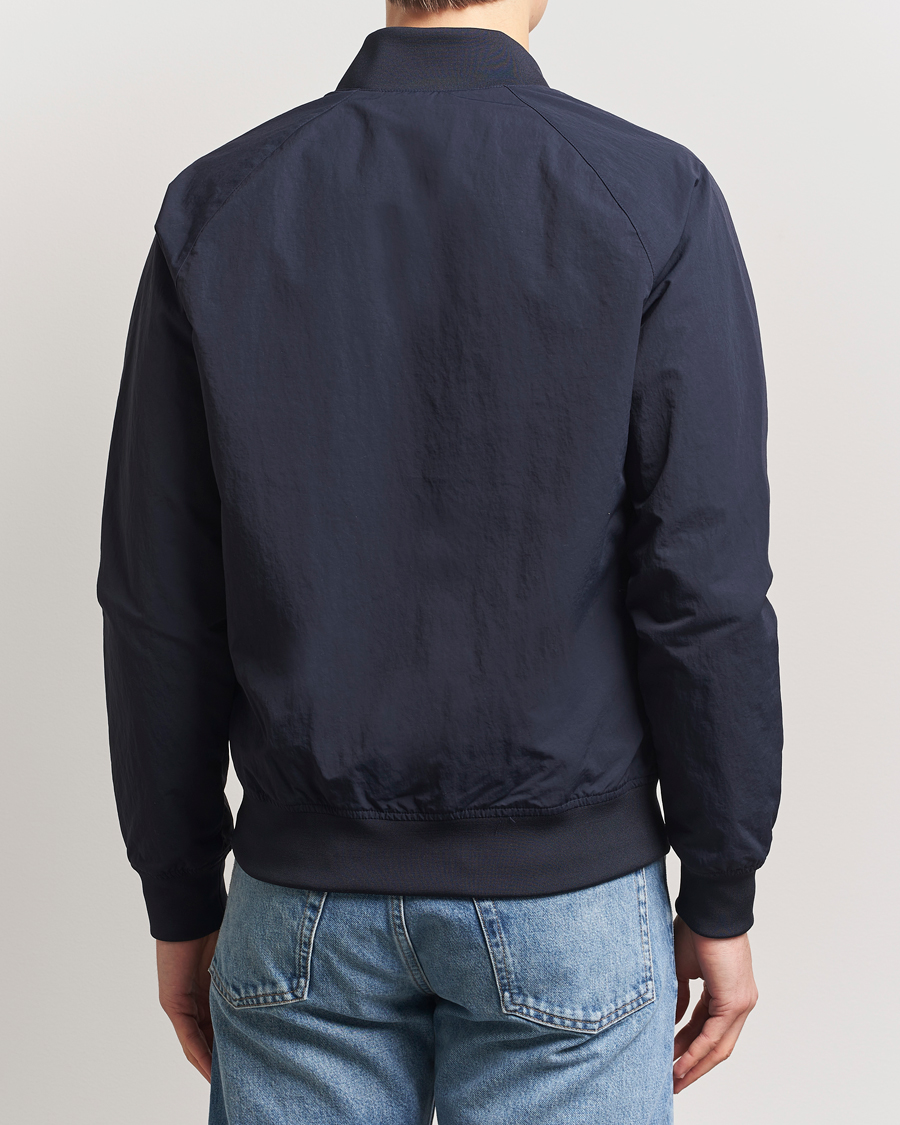 Hombres | Abrigos y chaquetas | Fred Perry | Textured Tennis Bomber Jacket Navy