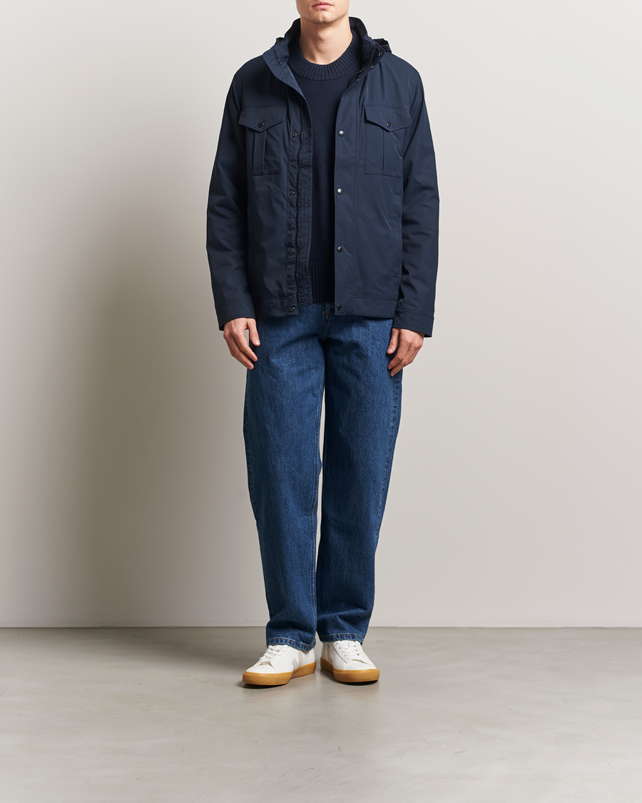 Hombres | Abrigos y chaquetas | J.Lindeberg | Bailey Field Jacket Navy