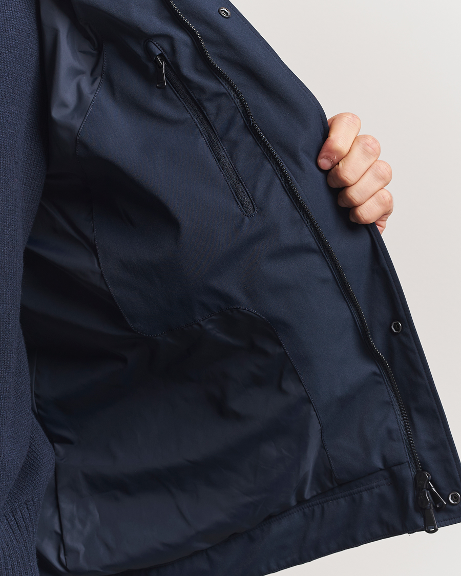 Hombres | Abrigos y chaquetas | J.Lindeberg | Bailey Field Jacket Navy