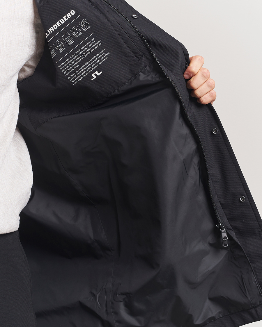 Hombres | Abrigos y chaquetas | J.Lindeberg | Tobias Midlength Jacket Black