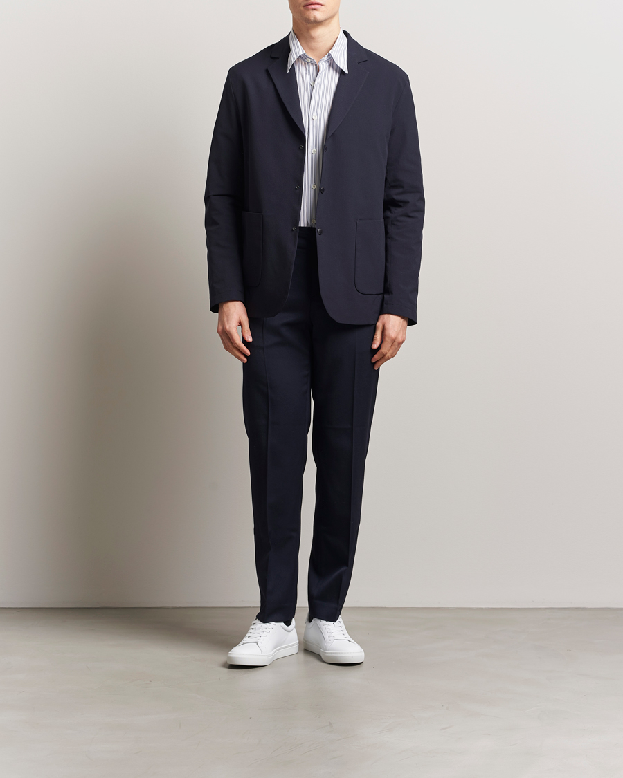 Hombres | Blazers | J.Lindeberg | Barry Oxy Tech Blazer Navy