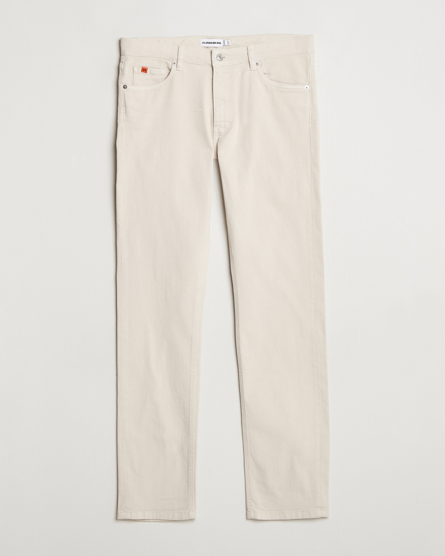 Hombres | Pantalones | J.Lindeberg | Jax Left Hand Twill Jeans Moonbeam