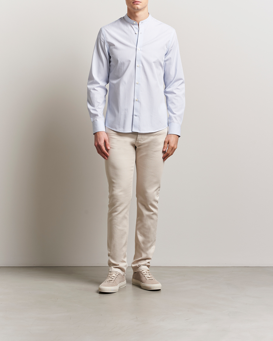 Hombres | Pantalones | J.Lindeberg | Jax Left Hand Twill Jeans Moonbeam