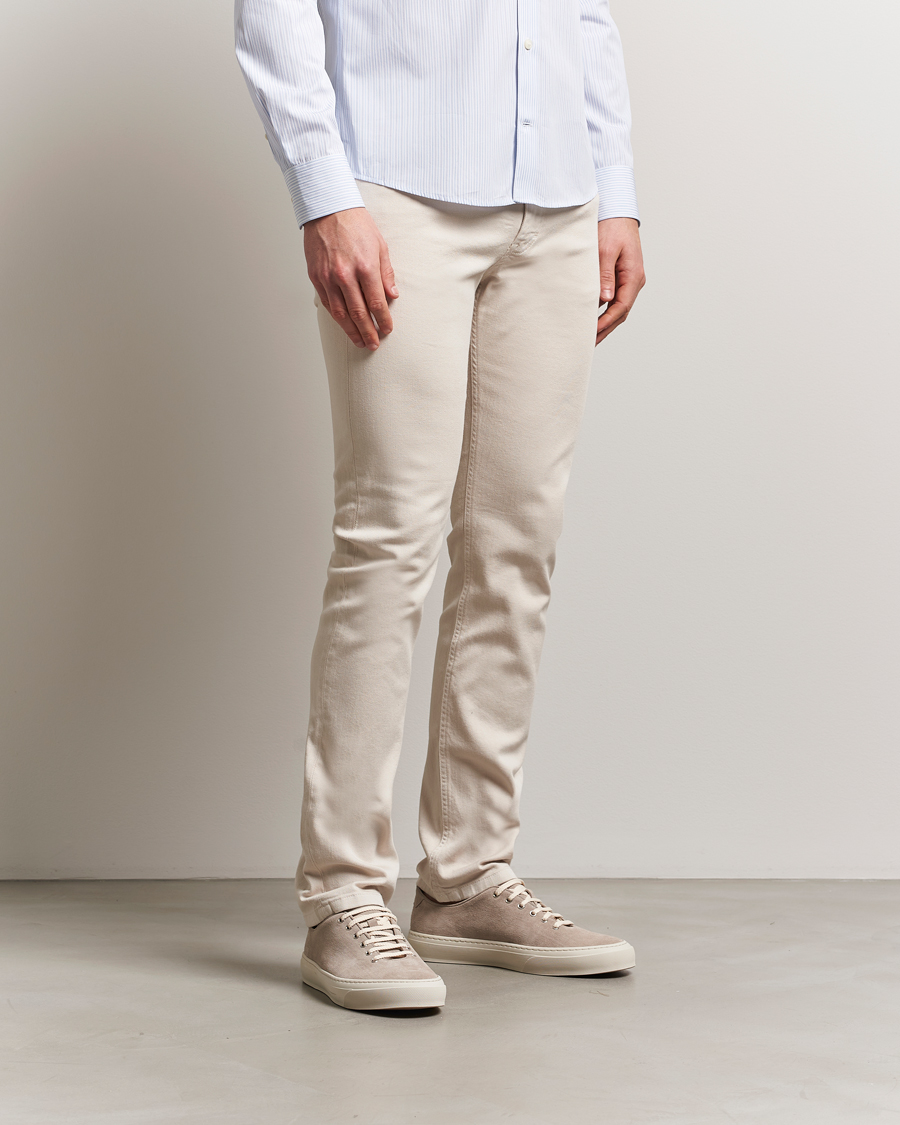 Hombres | Pantalones | J.Lindeberg | Jax Left Hand Twill Jeans Moonbeam