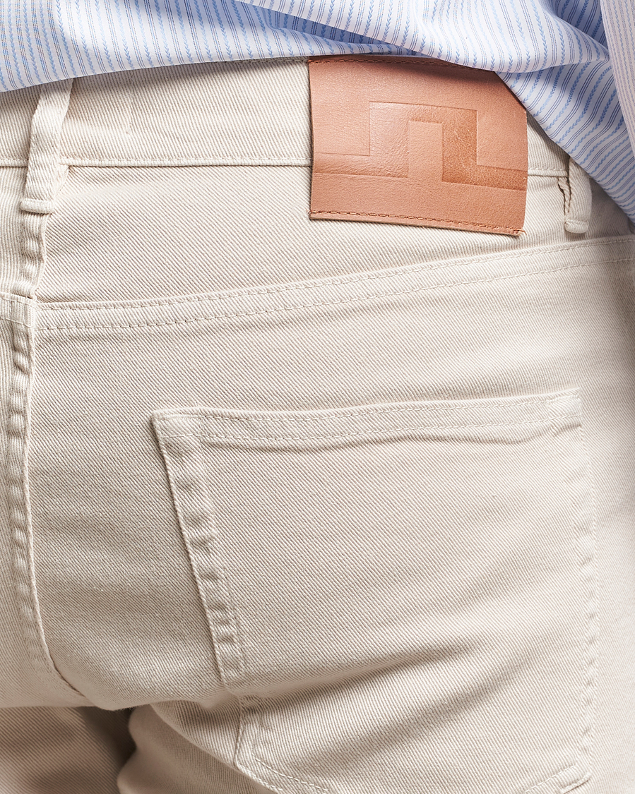 Hombres | Pantalones | J.Lindeberg | Jax Left Hand Twill Jeans Moonbeam