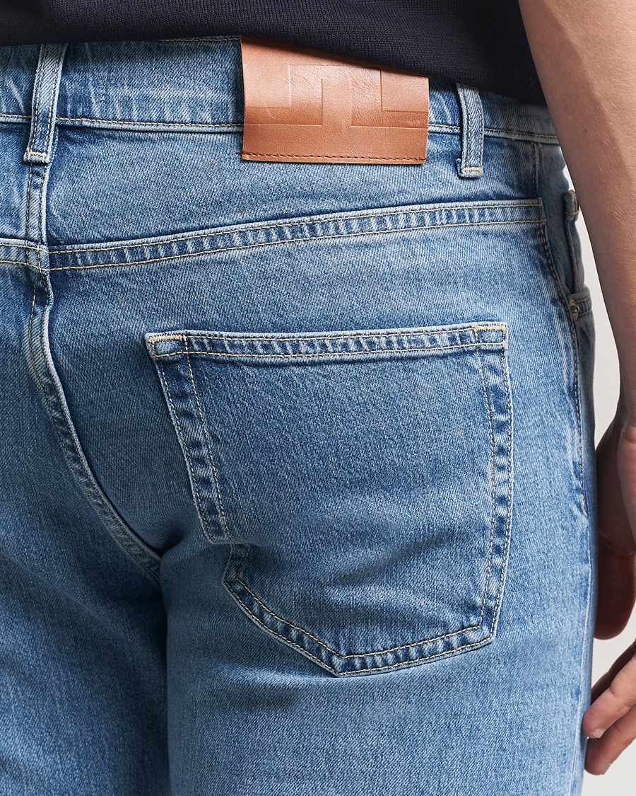 Hombres | Pantalones | J.Lindeberg | Jax Light Wash Slim Jeans Light Blue