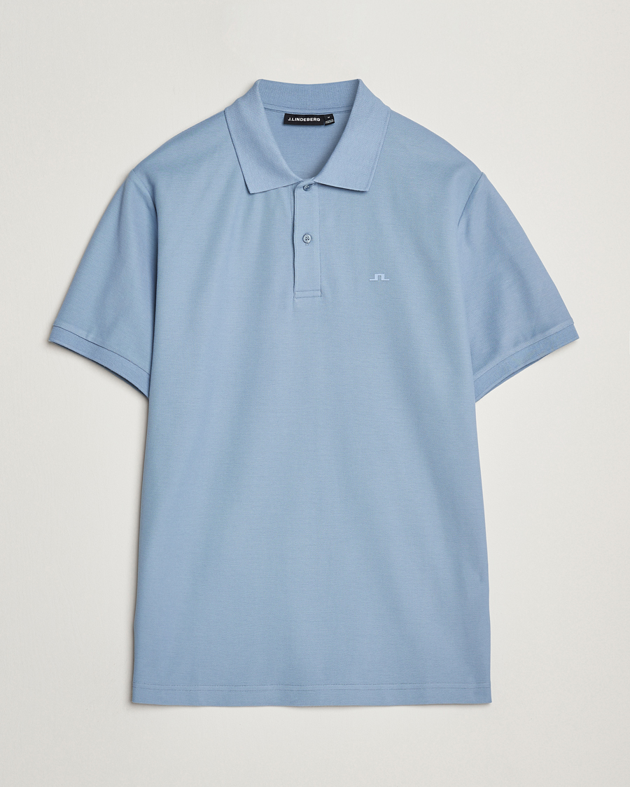 Hombres | Polos | J.Lindeberg | Rudy Polo Pique Rain Washed