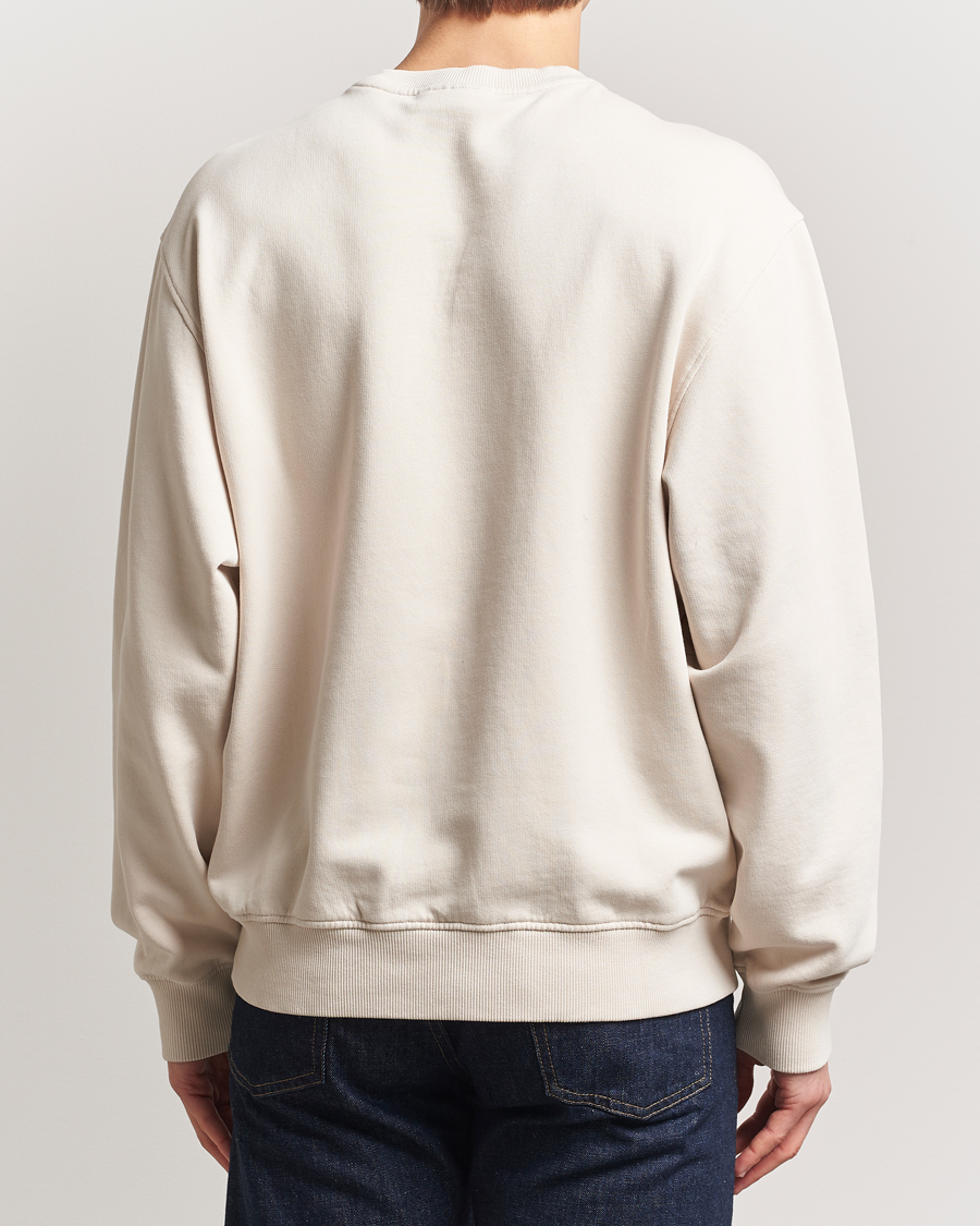 Hombres | Jerséis y prendas de punto | J.Lindeberg | Callan Cotton Crew Neck Moonbeam
