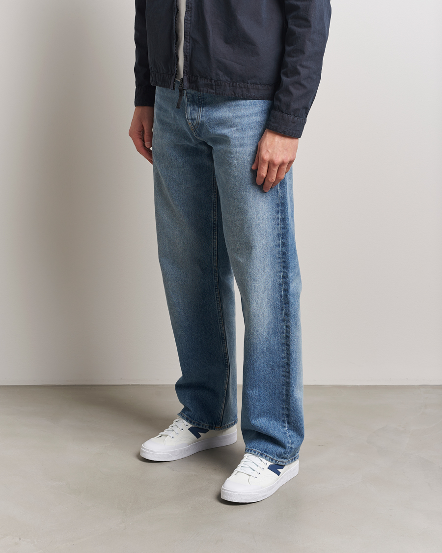 Hombres | New Balance BB100 Sneakers White/Navy | New Balance | BB100 Sneakers White/Navy