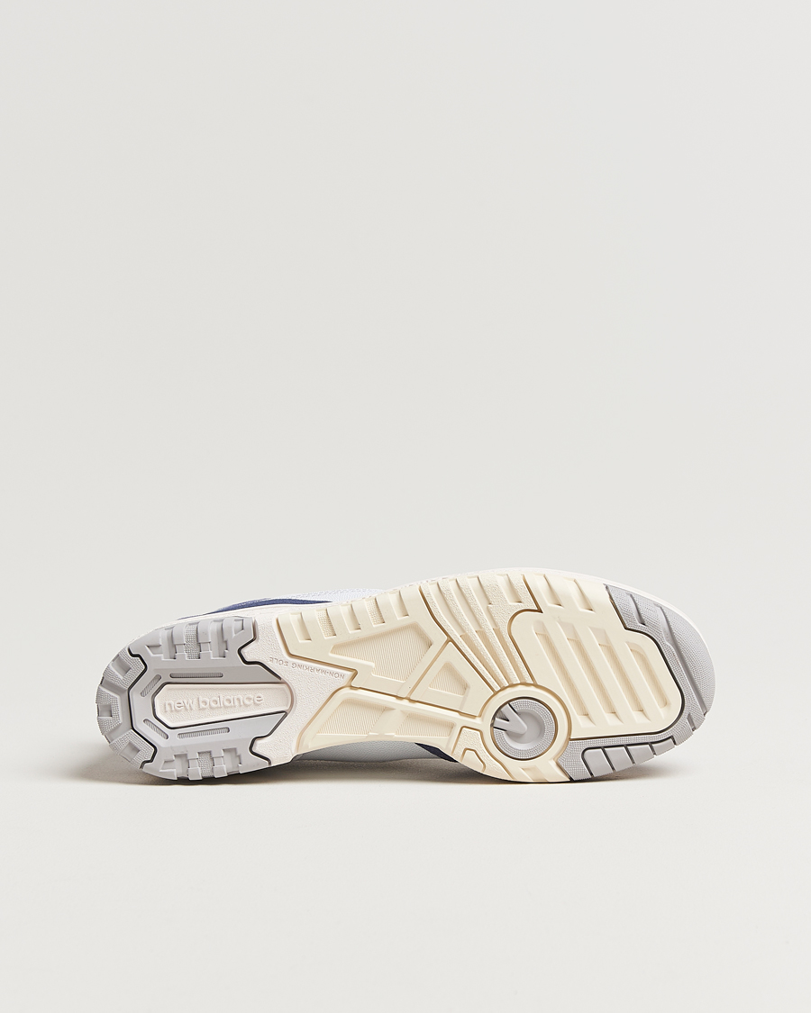 Hombres | New Balance 550 Sneakers White/Navy | New Balance | 550 Sneakers White/Navy