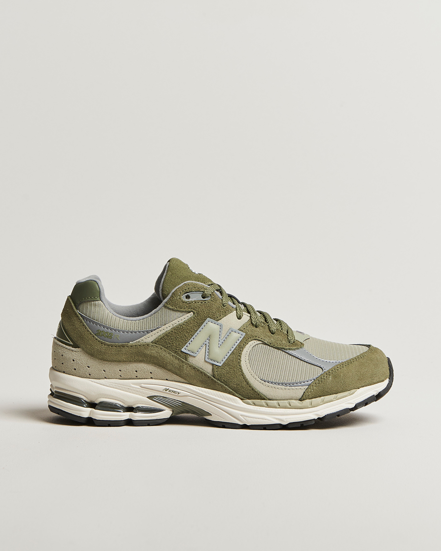 Hombres | New Balance 2002R Sneakers Dark Olivine | New Balance | 2002R Sneakers Dark Olivine
