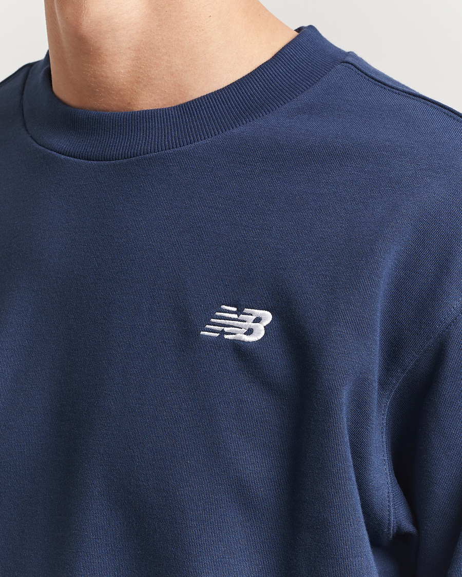 Hombres | Jerséis y prendas de punto | New Balance | Essentials French Terry Sweatshirt Navy