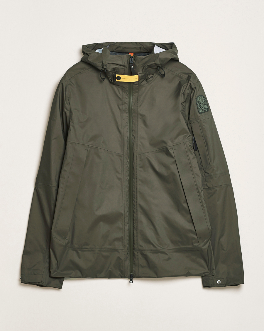 Hombres | Abrigos y chaquetas | Parajumpers | Aso Rain Hooded Jacket Dark Mud