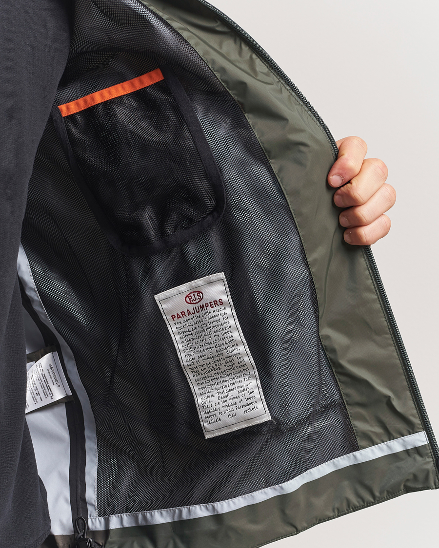 Hombres | Abrigos y chaquetas | Parajumpers | Aso Rain Hooded Jacket Dark Mud