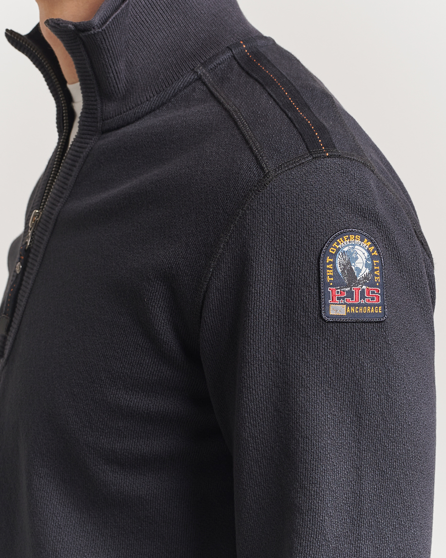 Hombres | Jerséis y prendas de punto | Parajumpers | Lenard Groundfield Half Zip Pencil