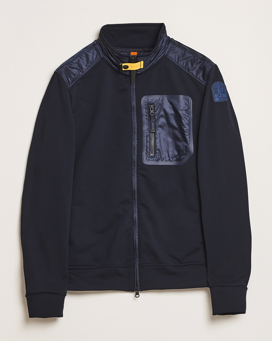 Hombres | Abrigos y chaquetas | Parajumpers | London Hybrid Fleece Jacket Blue Navy