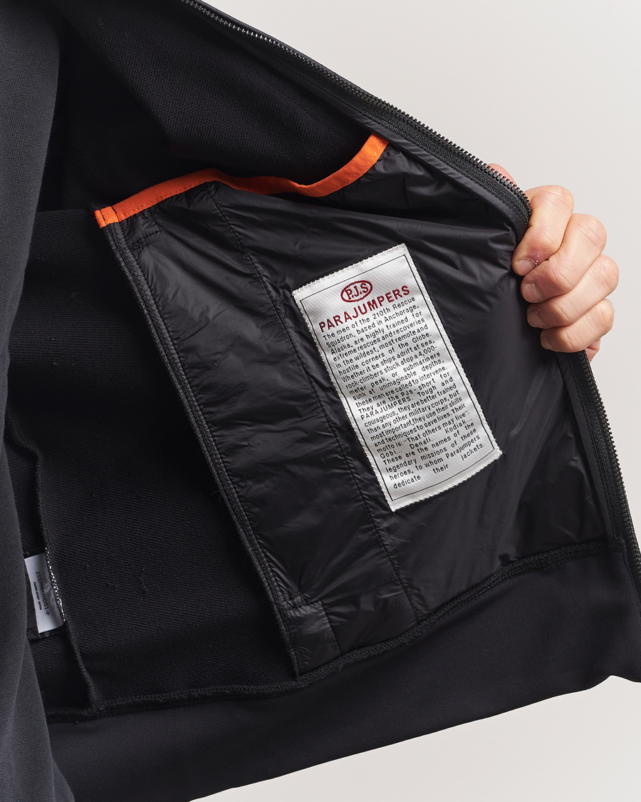 Hombres | Abrigos y chaquetas | Parajumpers | London Hybrid Fleece Jacket Black