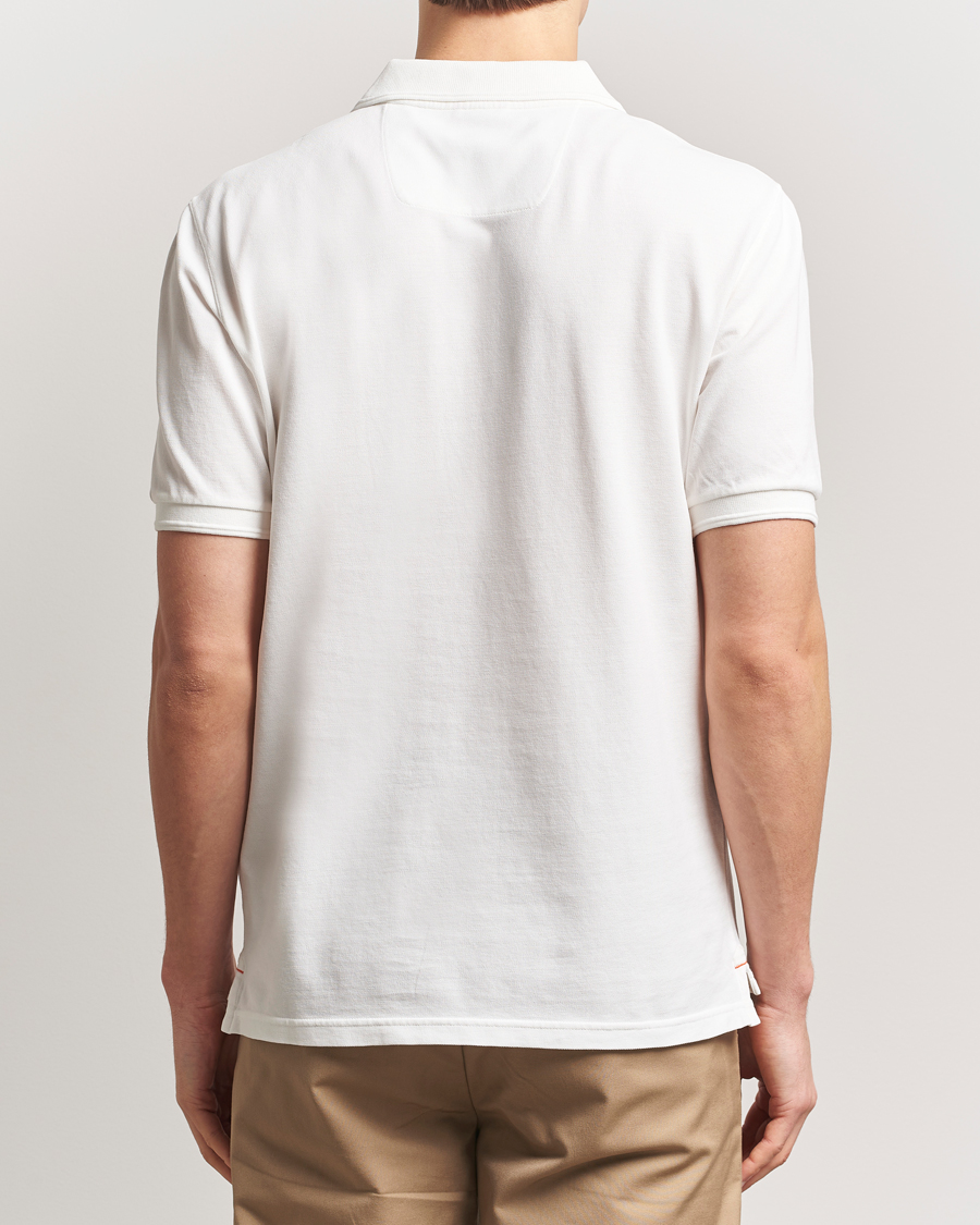 Hombres | Polos | Parajumpers | Patch Polo White