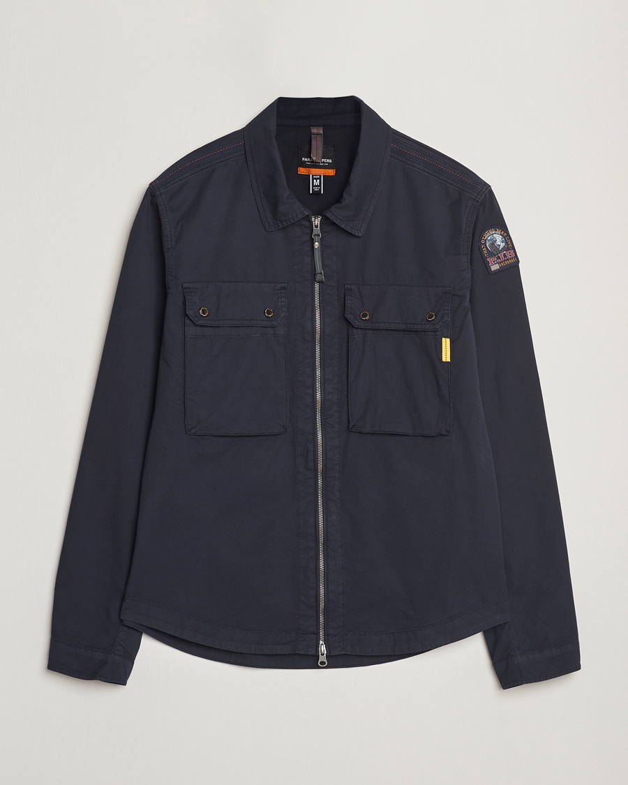 Hombres | Camisas | Parajumpers | Tel Claimer Overshirt Blue Navy
