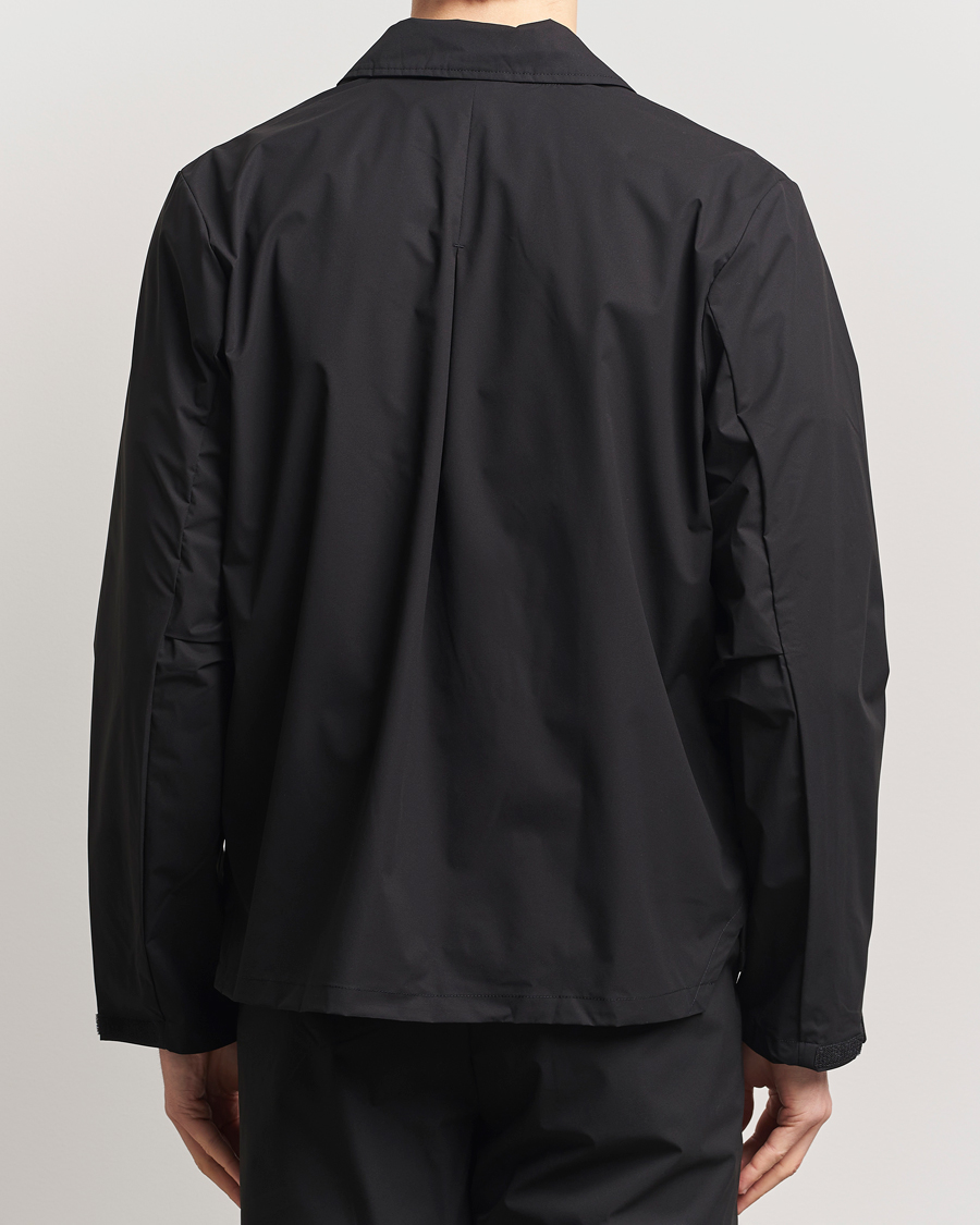 Hombres | Camisas | RAINS | Mito Lightweight Overshirt Black
