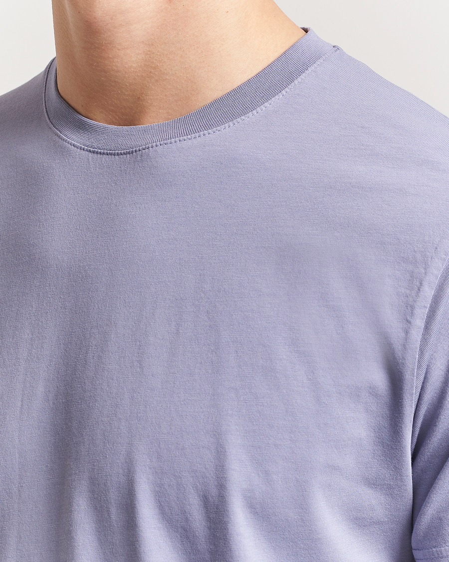 Hombres | Camisetas | Colorful Standard | Classic Organic T-Shirt Purple Jade