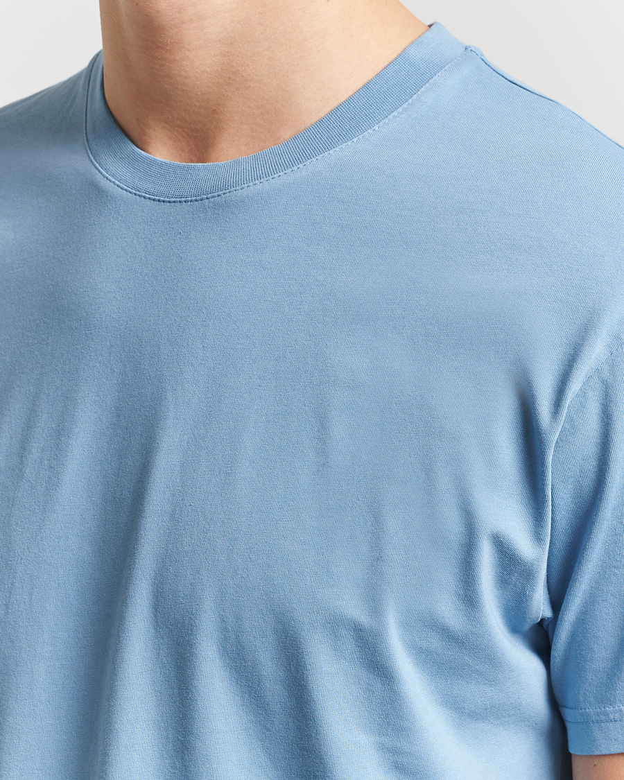 Hombres | Camisetas | Colorful Standard | Classic Organic T-Shirt Seaside Blue