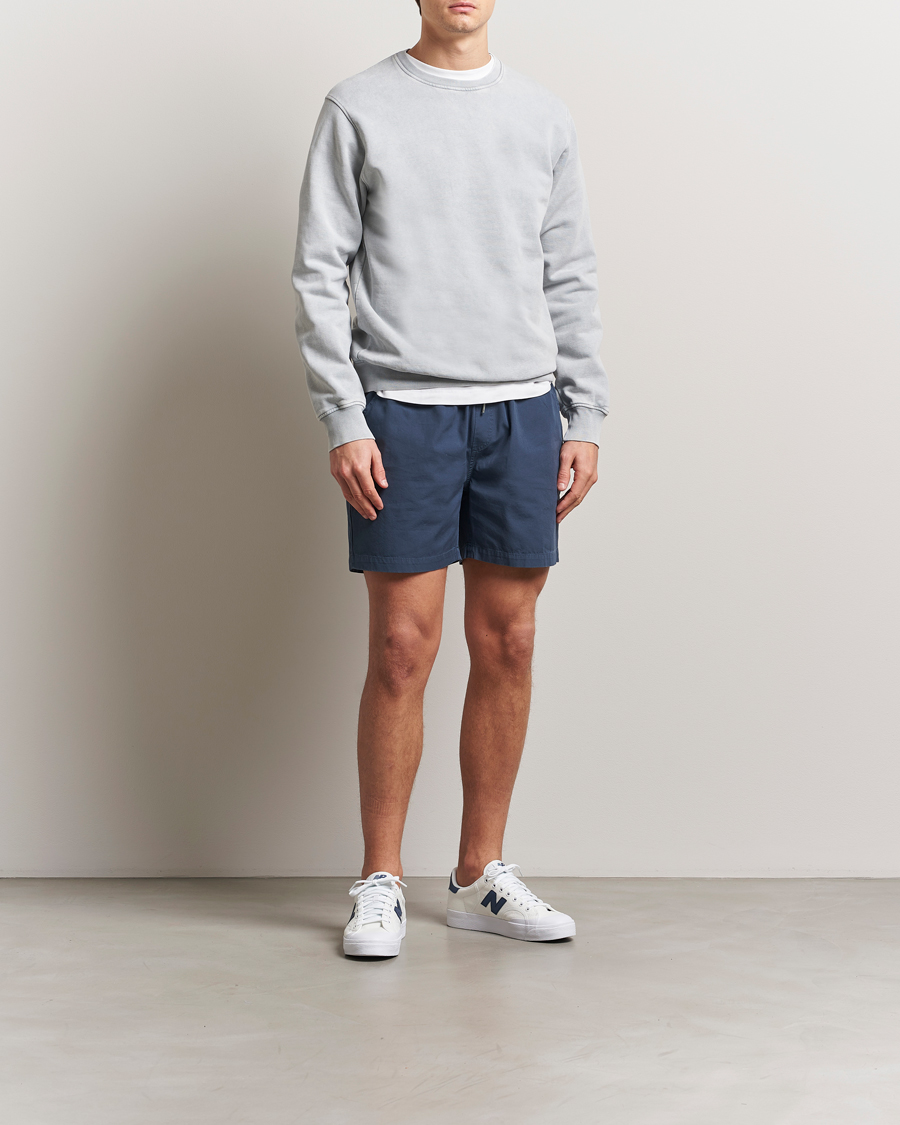 Hombres | Jerséis y prendas de punto | Colorful Standard | Classic Organic Crew Neck Sweat Faded Grey