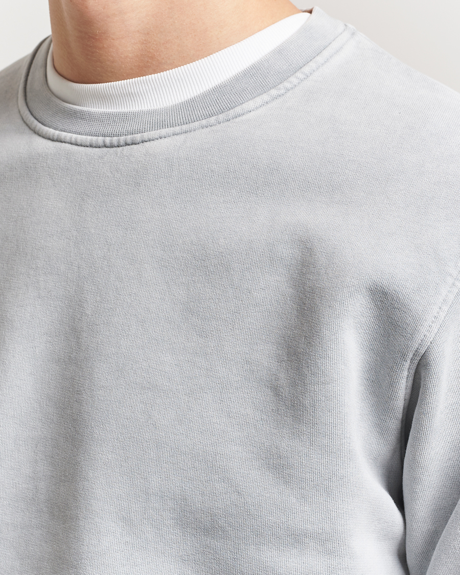 Hombres | Jerséis y prendas de punto | Colorful Standard | Classic Organic Crew Neck Sweat Faded Grey