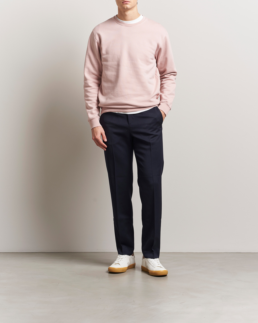 Hombres | Jerséis y prendas de punto | Colorful Standard | Classic Organic Crew Neck Sweat Faded Pink