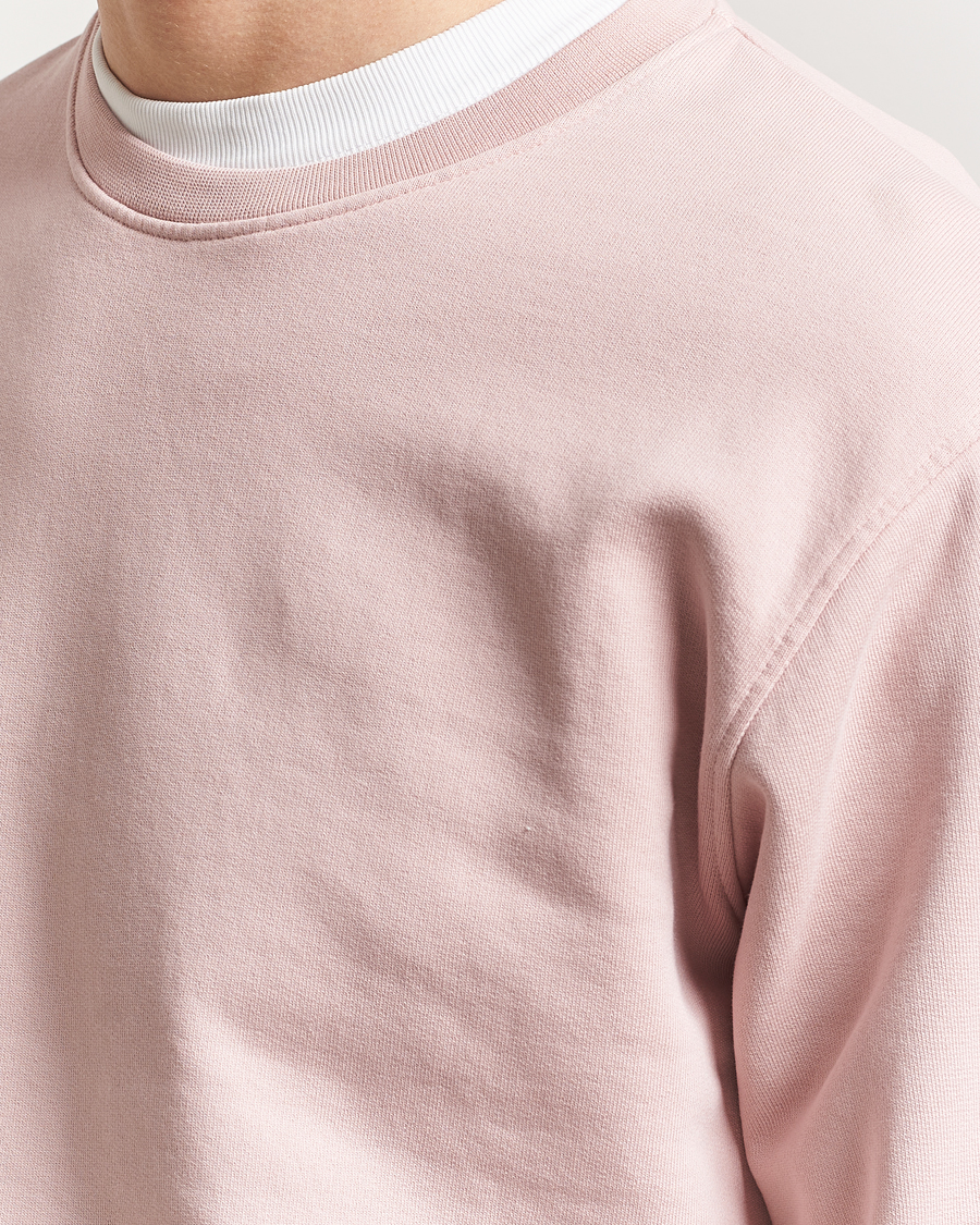 Hombres | Jerséis y prendas de punto | Colorful Standard | Classic Organic Crew Neck Sweat Faded Pink