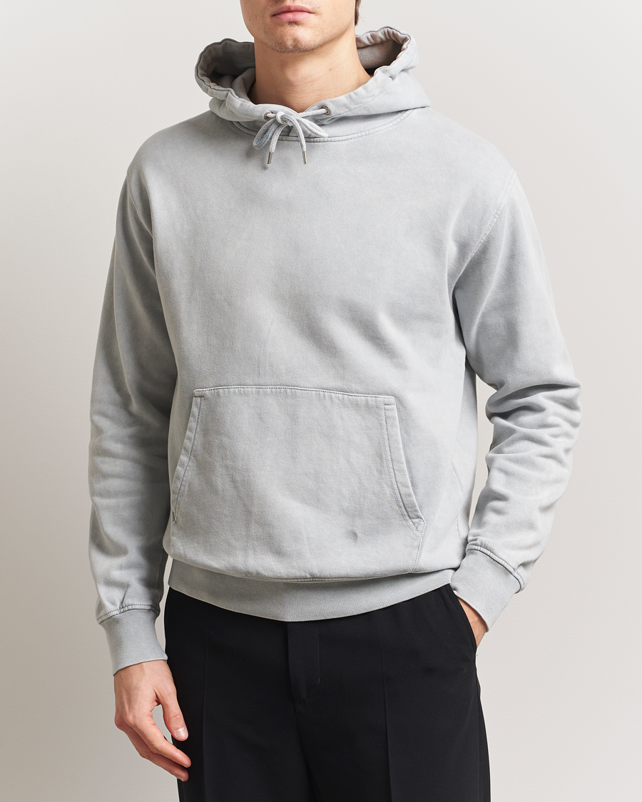 Hombres | Jerséis y prendas de punto | Colorful Standard | Classic Organic Hood Faded Grey
