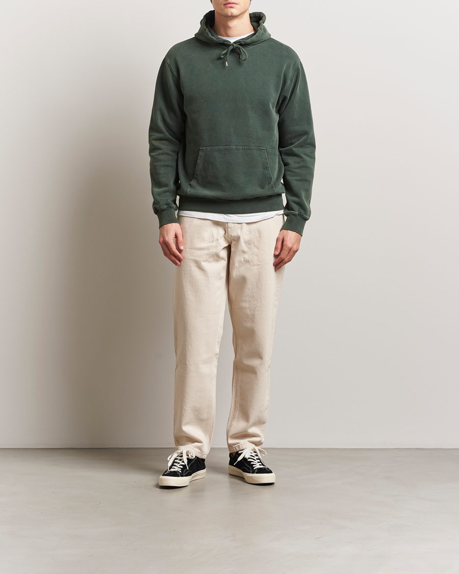 Hombres | Jerséis y prendas de punto | Colorful Standard | Classic Organic Hood Midnight Forest