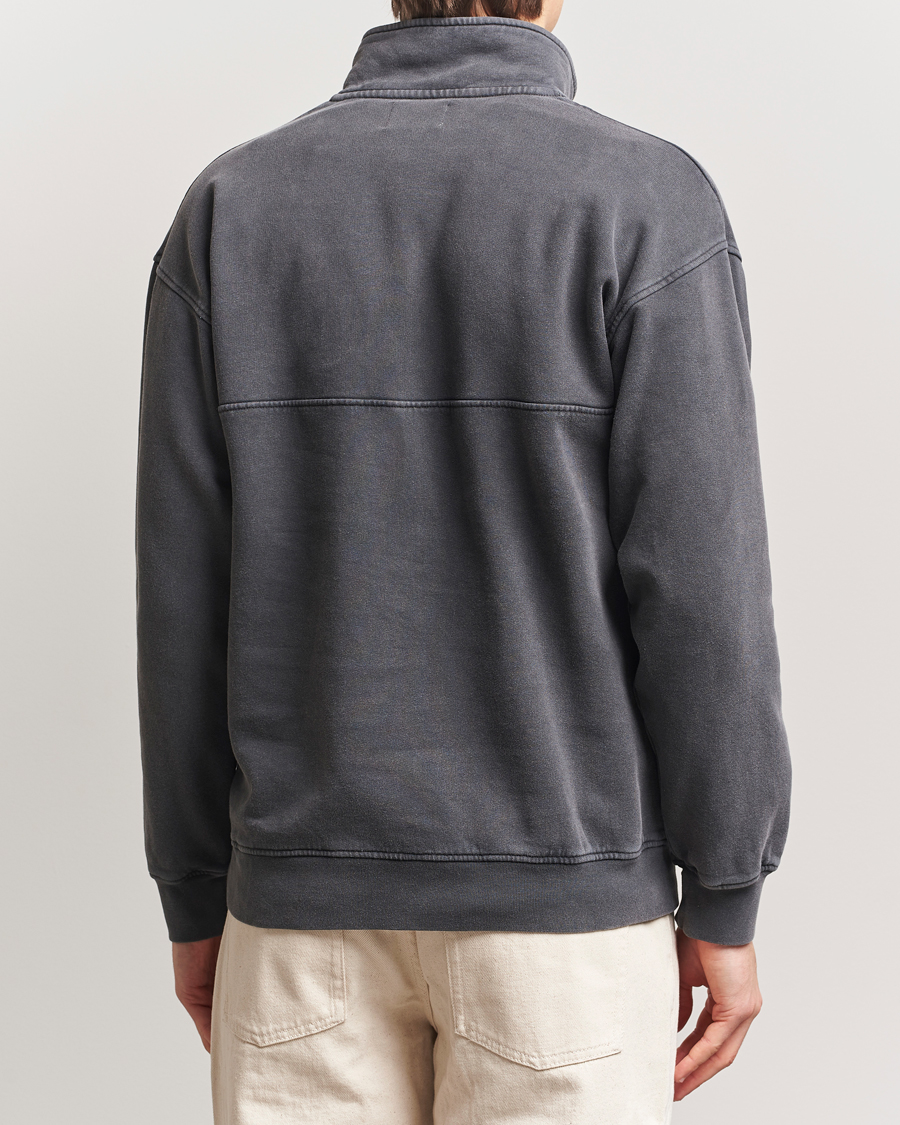 Hombres | Jerséis y prendas de punto | Colorful Standard | Classic Organic Half-Zip Faded Black
